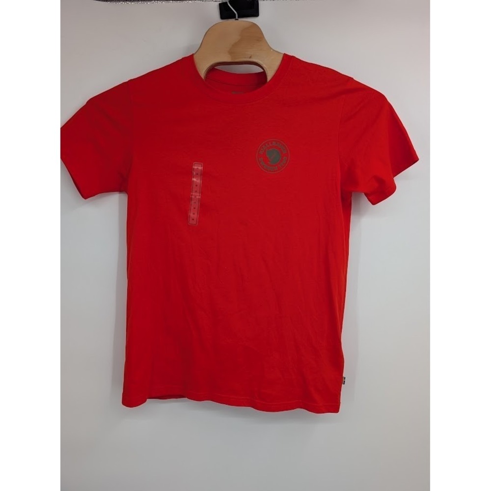 Fjall Raven NWT Men's 1960‎ Logo T-shirt Short Sleeve Flame Orange sz Medium